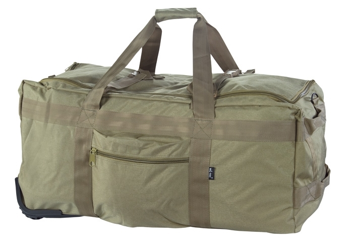 Kampftrageseesack mit Rollen Coyote